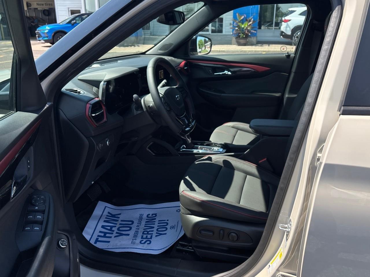 2026 Chevrolet TrailBlazer RS New Sporty 5 Passenger AWD SUV with a Panoramic Sunroof, Heated Front Seats, Heated Steering Wheel, Adaptive Cruise Control, Wireless Phone Charging, Hands Free Power Liftgate and a 11 Touchscreen Rad Photo
