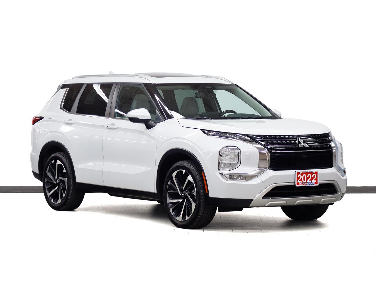 <div style=margin-bottom: 15px;><p data-path-to-node=1>Cash Price: $28,450 Finance Price: $26,450</p></div><div style=margin-bottom: 15px;><p data-path-to-node=2>Clean CarFax. 20-inch two-tone alloy wheels | Super All-Wheel Control (S-AWC) | Panoramic power sunroof | Premium quilted leather seating surfaces | 7-passenger seating with split-folding 3rd row | Power-adjustable drivers seat with memory | Heated front seats | Heated rear seats | Heated leather-wrapped steering wheel | 9-inch touchscreen display with built-in Navigation | Wireless Apple CarPlay & Android Auto compatibility | 12.3-inch full digital driver display | MI-PILOT Assist | Adaptive Cruise Control with Stop & Go | Lane Keep Assist | Blind Spot Warning with Rear Cross Traffic Alert | Forward Collision Mitigation | Tri-zone automatic climate control | Fast-Key keyless entry with push-button start | Hands-free power liftgate | 360-degree camera system | Bluetooth connectivity. 2.5L 4-cylinder engine (181HP) with Continuously Variable Transmission (CVT). Smooth Eco Comfort. Trades are welcome. Financing for all credit types. All credits approved the same day. 125-point inspection completed. Detailed from corner to corner. Over 250 high-quality used vehicles available at the lowest prices for you to choose from. All vehicles are indoors. Visit us rain or shine.</p></div><div style=margin-bottom: 15px;>Call us to book a test drive: <a href=tel:4167397262>416-739-7262</a><br>Get pre-approved for your car loan in a minute: <a href=https://www.autorama.ca/financing/>Apply for Used Car Financing</a><br>Visit our showroom: 1205 Finch Ave West, North York, ON M3J 2E8</div><div style=margin-top: 15px; margin-bottom: 15px;>&mdash;&mdash;&mdash;&mdash;&mdash;&mdash;&mdash;&mdash;&mdash;&mdash;&mdash;&mdash;&mdash;&mdash;&mdash;&mdash;&mdash;&mdash;&mdash;&mdash;&mdash;&mdash;&mdash;&mdash;&mdash;&mdash;&mdash;&mdash;</div><h3 style=margin-bottom: 5px; margin-top: 0;>Pricing&nbsp;</h3><div style=margin-bottom: 15px;>Best Priced Dealer Award Winner for consecutive years. No admin or hidden fees. Prices exclude HST and licensing. Although every effort is made to ensure accuracy, Autorama is not responsible for typographical errors, omissions, or changes. Please verify all details in person. <span style=text-decoration: underline;>All vehicles can be Certified for an additional $999</span>. If not Certified, as per OMVIC Regulations, the vehicle is deemed to be not drivable and not Certified. Special pricing is not available to commercial, dealer, or exporting purchasers.</div><div style=margin-top: 15px; margin-bottom: 15px;>&mdash;&mdash;&mdash;&mdash;&mdash;&mdash;&mdash;&mdash;&mdash;&mdash;&mdash;&mdash;&mdash;&mdash;&mdash;&mdash;&mdash;&mdash;&mdash;&mdash;&mdash;&mdash;&mdash;&mdash;&mdash;&mdash;&mdash;&mdash;</div><h3 style=margin-bottom: 5px; margin-top: 0;>Financing</h3><div style=margin-bottom: 15px;>We welcome all credit types (no credit, new to the country, bankruptcy, consumer proposal, collections, and others). We offer $0 down and no payment for up to 6 months on approved credits. Want to get started now? Apply for a <a href=https://www.autorama.ca/financing/?utm_source=vdpdesc&utm_medium=vdpdesc>car loan online</a>. Same-day auto finance approvals and same-day delivery are available for qualified customers. Financing programs are available for an additional $999. &nbsp;Our team works with a wide network of banks and lenders to help secure the best possible approval tailored to your situation.</div><div style=margin-top: 15px; margin-bottom: 15px;>&mdash;&mdash;&mdash;&mdash;&mdash;&mdash;&mdash;&mdash;&mdash;&mdash;&mdash;&mdash;&mdash;&mdash;&mdash;&mdash;&mdash;&mdash;&mdash;&mdash;&mdash;&mdash;&mdash;&mdash;&mdash;&mdash;&mdash;</div><h3 style=margin-bottom: 5px; margin-top: 0;>Vehicle Review</h3><div style=margin-bottom: 15px;><p data-path-to-node=12>The 2022 Mitsubishi Outlander SEL S-AWC is a completely redesigned, highly sophisticated, and incredibly versatile three-row SUV that perfectly blends premium comfort with everyday family practicality. Commanding attention on the streets of the GTA, its bold and futuristic exterior design features the signature Dynamic Shield grille, sleek LED lighting, and striking 20-inch two-tone alloy wheels. Inside the exceptionally quiet and meticulously crafted cabin, the SEL trim delivers a true luxury experience with 7-passenger seating, premium quilted leather surfaces, an expansive panoramic sunroof, and a massive 12.3-inch full digital driver display. Year-round comfort is guaranteed with intuitive tri-zone automatic climate control, a heated steering wheel, and heated front and rear seats to effortlessly handle unpredictable Ontario weather. Staying seamlessly connected is effortless with the brilliant 9-inch touchscreen featuring built-in Navigation, wireless Apple CarPlay, and Android Auto integration. Powered by a responsive 2.5L 4-cylinder engine producing 181 horsepower, paired with a remarkably smooth CVT and Mitsubishis legendary Super All-Wheel Control (S-AWC) system, the Outlander delivers a confident, agile, and highly secure driving experience in any season. Complete with a hands-free power liftgate, a 360-degree camera, and the advanced MI-PILOT Assist suite&mdash;including Adaptive Cruise Control and Lane Keep Assist&mdash;this stylish SUV is an incredibly smart, safe, and premium choice. We have a wide selection of used <a href=https://www.autorama.ca/vehicles?dsp_model=580 target=_blank rel=noopener>Mitsubishi Outlander</a> models to help you choose.</p></div><div style=margin-top: 15px; margin-bottom: 15px;>&mdash;&mdash;&mdash;&mdash;&mdash;&mdash;&mdash;&mdash;&mdash;&mdash;&mdash;&mdash;&mdash;&mdash;&mdash;&mdash;&mdash;&mdash;&mdash;&mdash;&mdash;&mdash;&mdash;&mdash;&mdash;&mdash;&mdash;&mdash;</div><h3 style=margin-bottom: 5px; margin-top: 0;>Warranty</h3><div style=margin-bottom: 15px;>This vehicle qualifies for an extended warranty with a variety of terms and coverage options. Ask us anytime, we&rsquo;ll help you choose the plan that&rsquo;s right for you.</div><div style=margin-top: 15px; margin-bottom: 15px;>&mdash;&mdash;&mdash;&mdash;&mdash;&mdash;&mdash;&mdash;&mdash;&mdash;&mdash;&mdash;&mdash;&mdash;&mdash;&mdash;&mdash;&mdash;&mdash;&mdash;&mdash;&mdash;&mdash;&mdash;&mdash;&mdash;&mdash;&mdash;</div><h3 style=margin-bottom: 5px; margin-top: 0;>Trade-In / Appraisal</h3><div style=margin-bottom: 15px;>Have a vehicle to trade? We pay top dollar for trades, any vehicle, any condition. Bring your trade for a free appraisal when you visit us or you can apply for</div><div style=margin-top: 15px; margin-bottom: 15px;>&mdash;&mdash;&mdash;&mdash;&mdash; &mdash;&mdash;&mdash;&mdash;&mdash;&mdash;&mdash;&mdash;&mdash;&mdash;&mdash;&mdash;&mdash;&mdash;&mdash;&mdash;&mdash;&mdash;&mdash;&mdash;&mdash;&mdash;&mdash;</div><h3 style=margin-bottom: 5px; margin-top: 0;>Visit / Showroom Info</h3><div style=margin-bottom: 15px;>Visit our indoor showroom (rain or shine) at:<br>Autorama 1205 Finch Ave West, North York, ON M3J 2E8<br>Call us at <a href=tel:4167397262>416-739-7262</a> to book a test drive or ask questions.</div><div style=margin-top: 15px; margin-bottom: 15px;>&mdash;&mdash;&mdash;&mdash;&mdash;&mdash;&mdash;&mdash;&mdash;&mdash;&mdash;&mdash;&mdash;&mdash;&mdash;&mdash;&mdash;&mdash;&mdash;&mdash;&mdash;&mdash;&mdash;&mdash;&mdash;&mdash;&mdash;&mdash;</div><h3 style=margin-bottom: 5px; margin-top: 0;>Who we are</h3><div style=margin-bottom: 15px;>Autorama is Toronto&rsquo;s trusted, award-winning <a href=https://www.autorama.ca/?utm_source=vdpdesc&utm_medium=vdpdesc>used car dealership</a>, offering over 250 hand-picked vehicles at the lowest prices. We&rsquo;re committed to exceptional service and have proudly served Toronto, Mississauga, Brampton, and the GTA for over 25 years &mdash; and with our full indoor showroom, you can visit us rain or shine.</div><div style=margin-top: 15px; margin-bottom: 15px;>&mdash;&mdash;&mdash;&mdash;&mdash;&mdash;&mdash;&mdash;&mdash;&mdash;&mdash;&mdash;&mdash;&mdash;&mdash;&mdash;&mdash;&mdash;&mdash;&mdash;&mdash;&mdash;&mdash;&mdash;&mdash;&mdash;&mdash;&mdash;</div><h3 style=margin-bottom: 5px; margin-top: 0;>Disclaimers</h3><ul style=margin-top: 0; padding-left: 20px;><li><span data-olk-copy-source=MessageBody>Prices exclude HST and licensing.</span></li></ul><ul style=margin-top: 0; padding-left: 20px;><li data-ogsc= data-olk-copy-source=MessageBody>Prices, rates, and payments are subject to change without notice.</li></ul><ul style=margin-top: 0; padding-left: 20px;><li data-ogsc= data-olk-copy-source=MessageBody>Advertised price includes a $2,000 finance credit. Cash price may differ.</li></ul><ul style=margin-top: 0; padding-left: 20px;><li data-ogsc= data-olk-copy-source=MessageBody>All vehicles come standard with one key. Additional keys may be purchased at the time of sale.</li></ul><ul style=margin-top: 0; padding-left: 20px;><li><span data-olk-copy-source=MessageBody>Although every effort is made to ensure accuracy, Autorama is not responsible for typographical errors, omissions, or changes. Please verify all details with your Sales & Finance Specialist.</span></li></ul>
