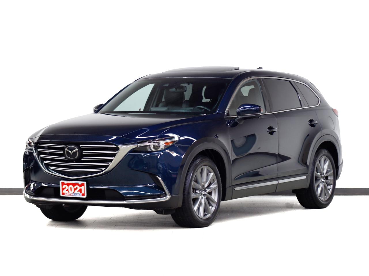 2021 Mazda CX-9 GT AWD | Sunroof | Leather | 360 Cam | CarPlay