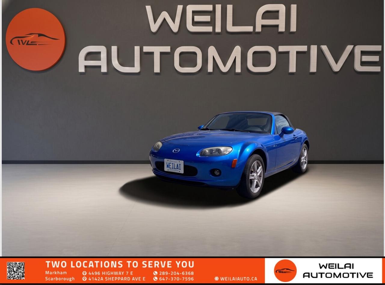Used 2006 Mazda MX-5 Miata Sport/No Accident/Low KMs! for sale in Markham, ON