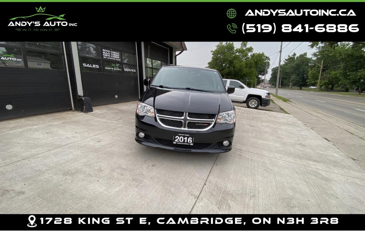 2016 Dodge Grand Caravan SXT PREMIUM PLUS ! ONE OWNER ! SXT PREMIUM Grand Caravan SXT PREMIUM PLUS ! ONE O Photo