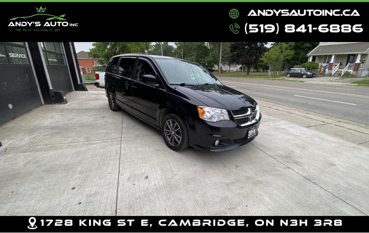 2016 Dodge Grand Caravan SXT PREMIUM PLUS ! ONE OWNER ! SXT PREMIUM Grand Caravan SXT PREMIUM PLUS ! ONE O Photo