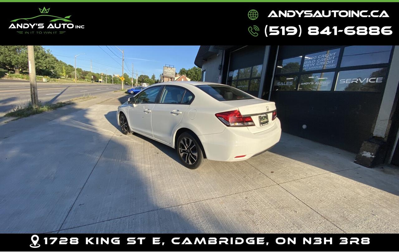 2013 Honda Civic EX ! SUNROOF ! HEATED SEATS ! EX w SUNROOF Photo