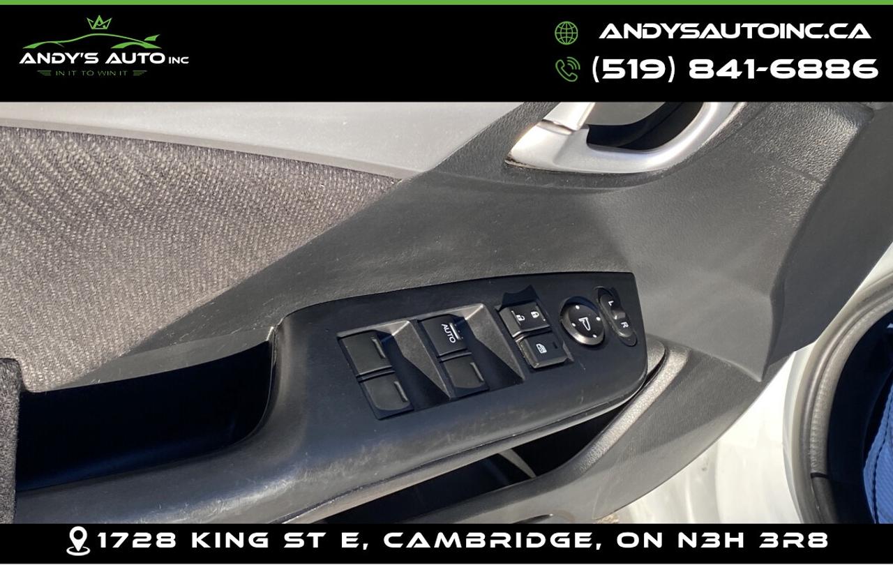2013 Honda Civic EX ! SUNROOF ! HEATED SEATS ! EX w SUNROOF Photo