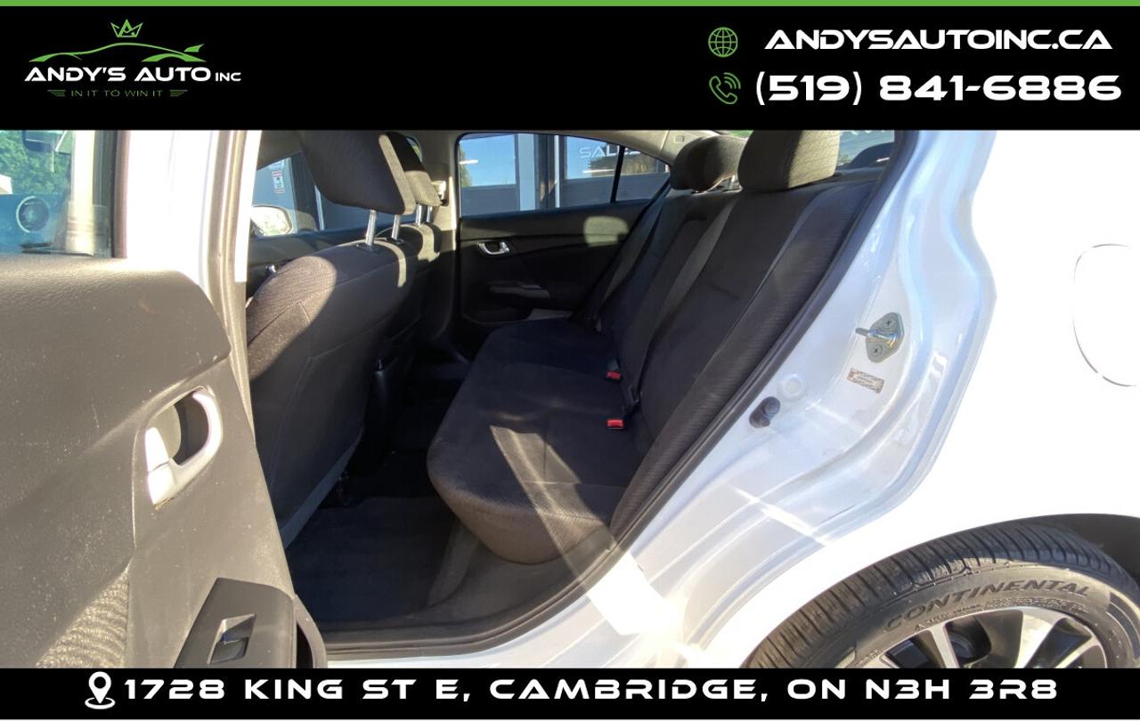 2013 Honda Civic EX ! SUNROOF ! HEATED SEATS ! EX w SUNROOF Photo