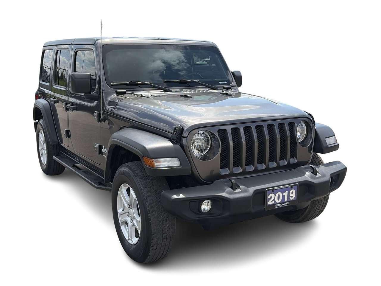 2019 Jeep Wrangler JL Unlimited Sport Remote Start   Side Steps   Rea Photo