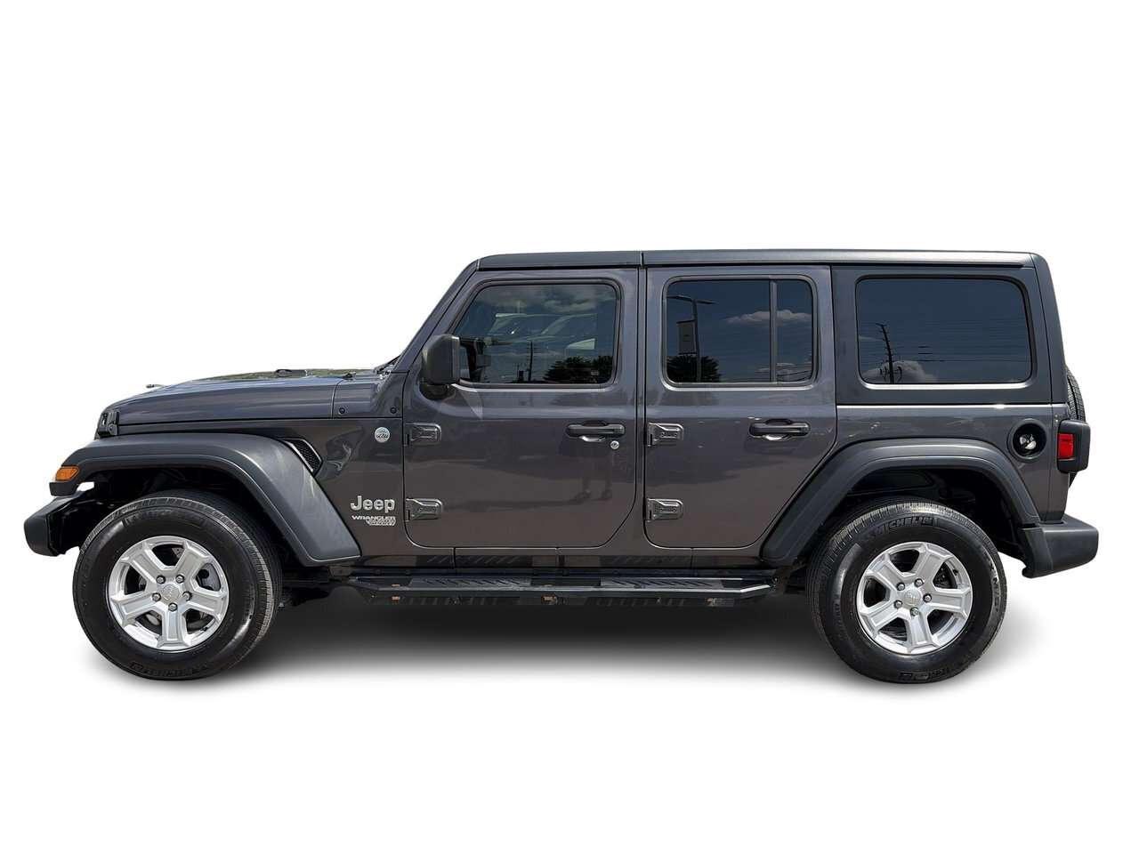 2019 Jeep Wrangler JL Unlimited Sport Remote Start   Side Steps   Rea Photo