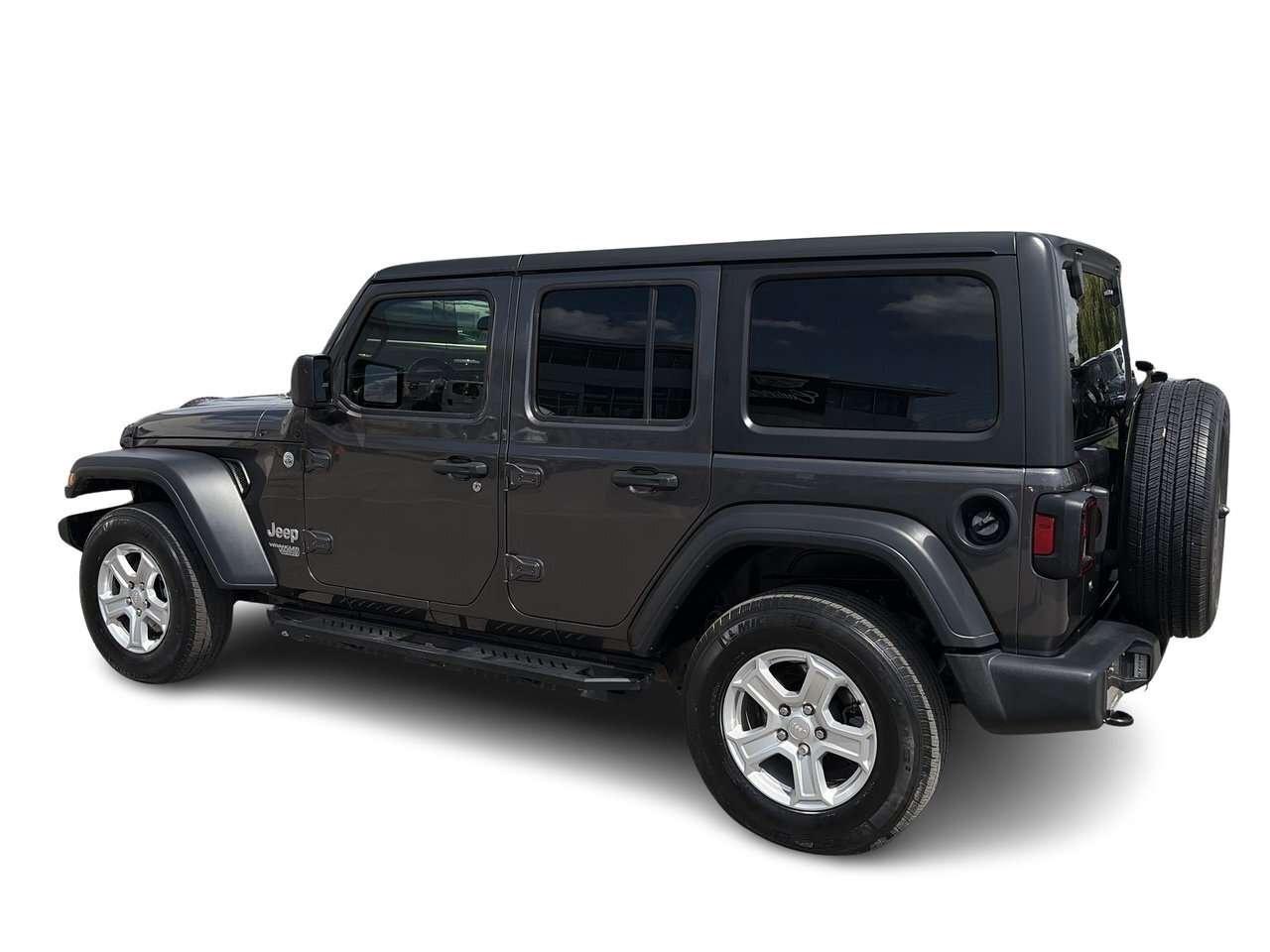 2019 Jeep Wrangler JL Unlimited Sport Remote Start   Side Steps   Rea Photo