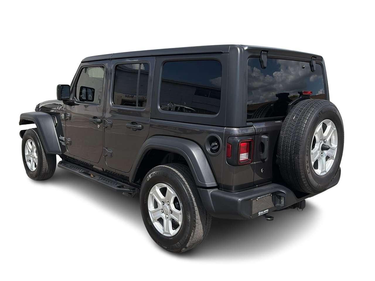 2019 Jeep Wrangler JL Unlimited Sport Remote Start   Side Steps   Rea Photo