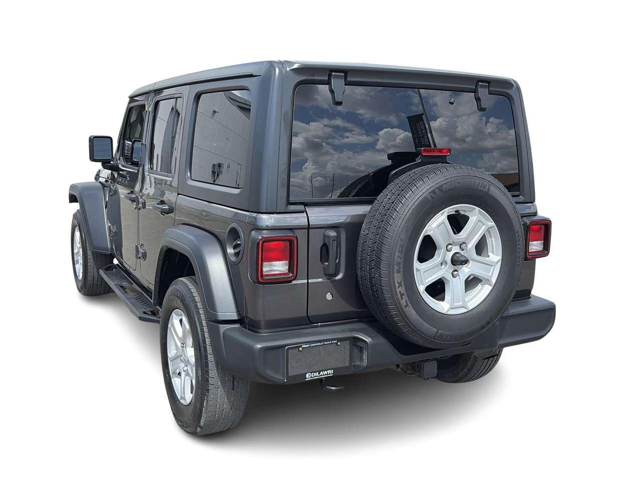 2019 Jeep Wrangler JL Unlimited Sport Remote Start   Side Steps   Rea Photo