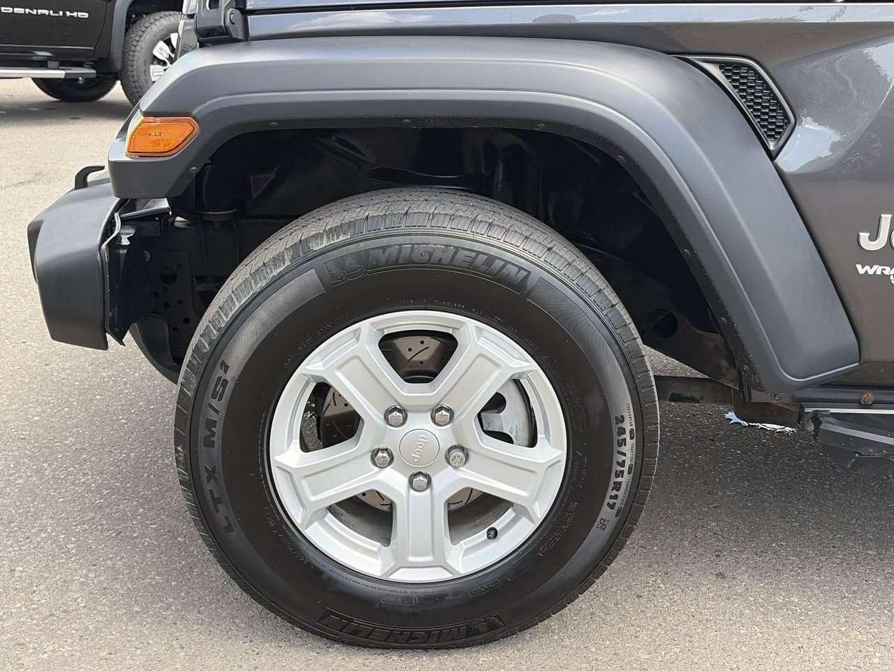 2019 Jeep Wrangler JL Unlimited Sport Remote Start   Side Steps   Rea Photo