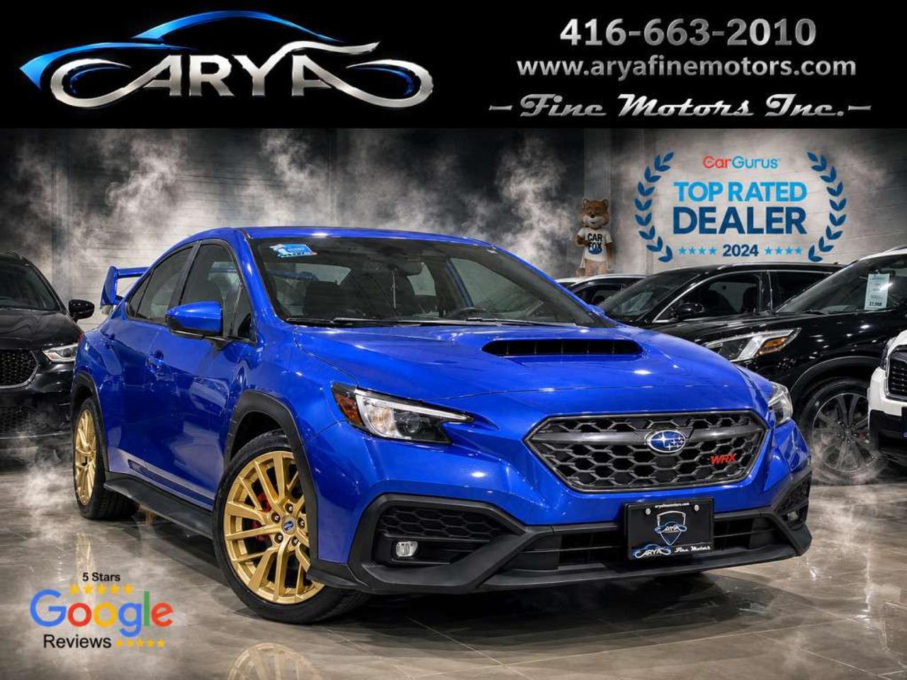 2024 Subaru WRX Sport W/EYESIGHT TECH 6spd Manual Push Start Sunroof Lane Departure Blindspot Assist Photo0