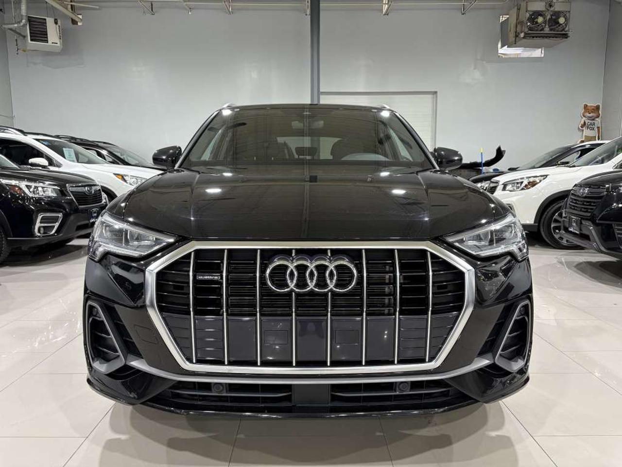 2023 Audi Q3 PROGRESSIVE L45 TFSI QUATTRO LOW KM EXCELLENT SERVICE RECORDS PUSH START SUNROOF LEATHER Photo2