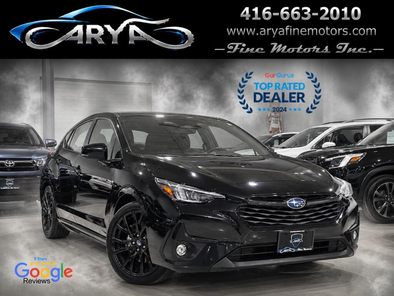 2024 Subaru Impreza RS HB EYESIGHT TECHOLOGY ONTARIO VEHICLE ONE OWNER Photo0