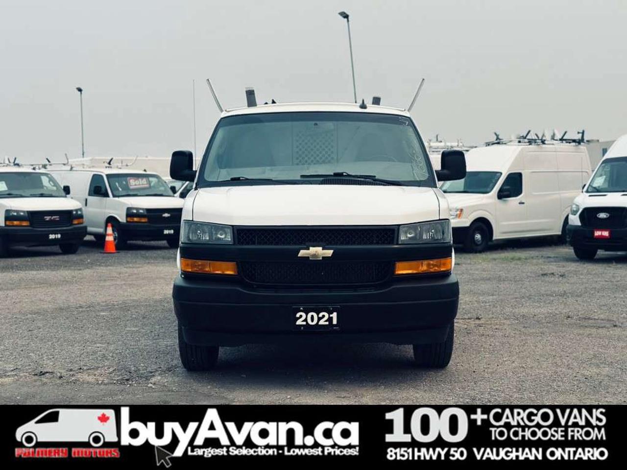 2021 Chevrolet Express Express 2500 Racks Shelves Divider Photo