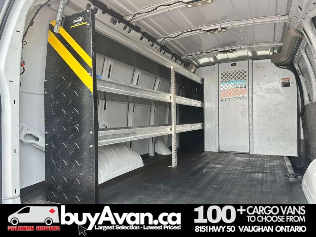 2021 Chevrolet Express Express 2500 Racks Shelves Divider Photo