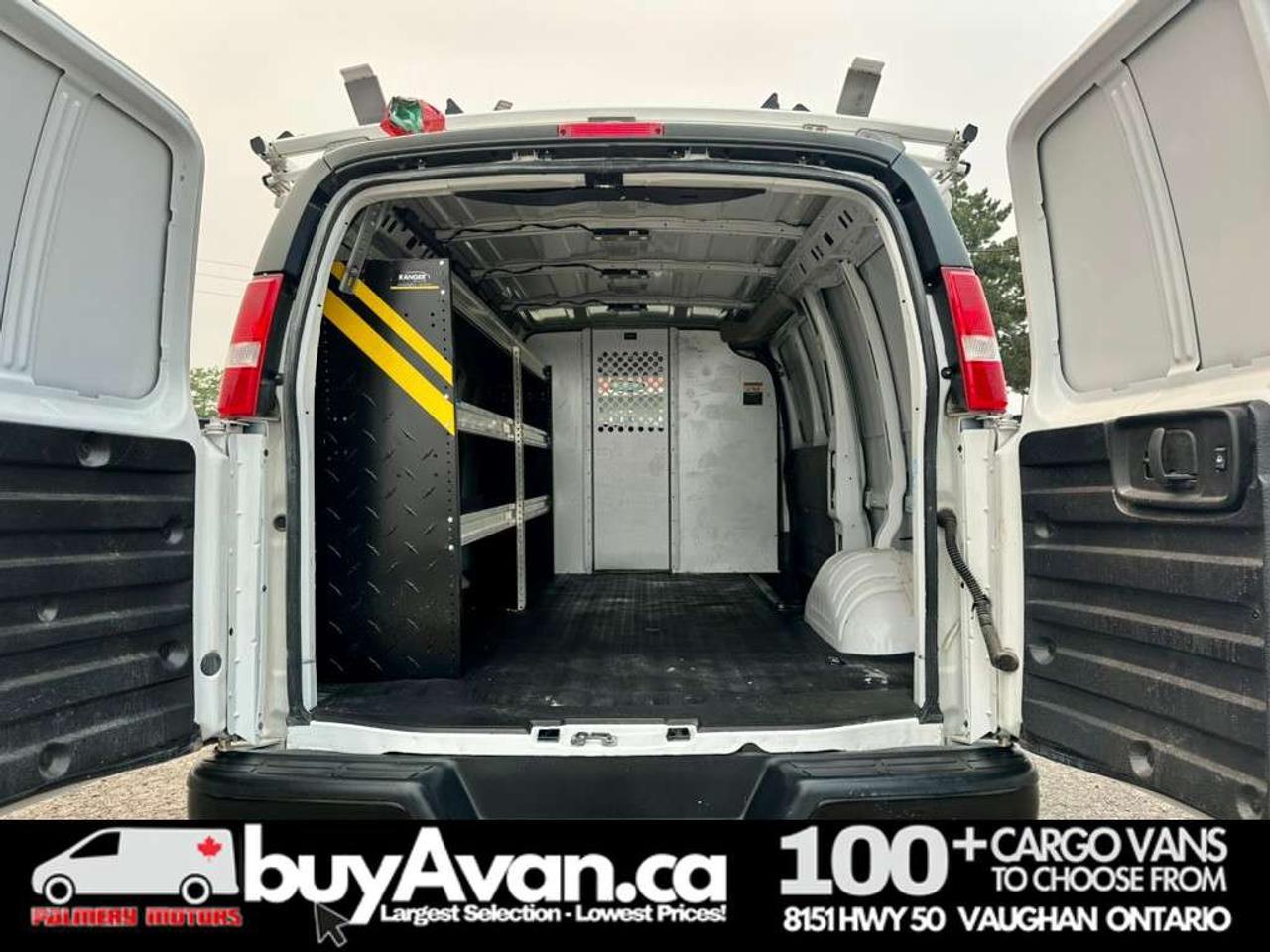 2021 Chevrolet Express Express 2500 Racks Shelves Divider Photo