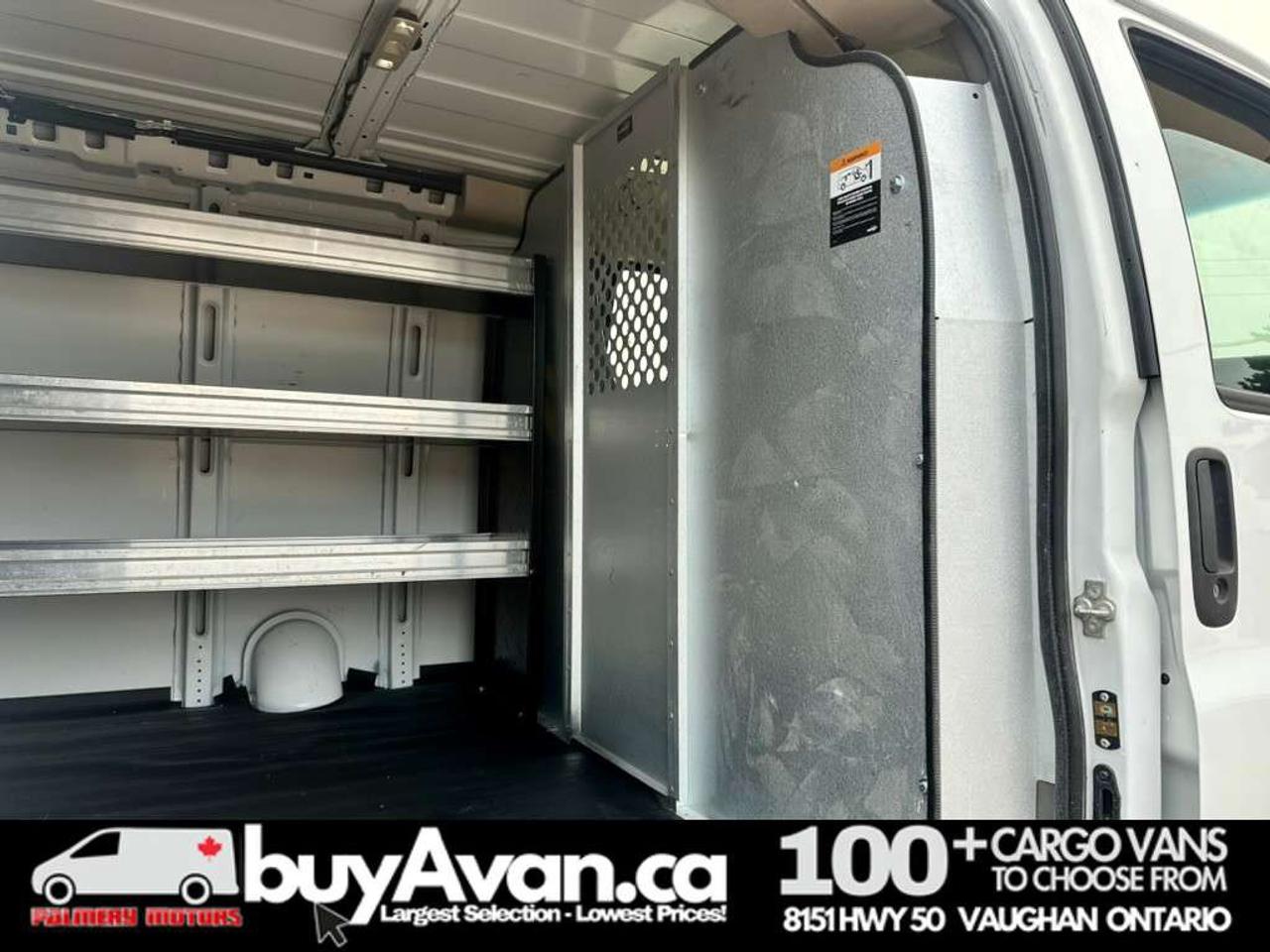 2021 Chevrolet Express Express 2500 Racks Shelves Divider Photo
