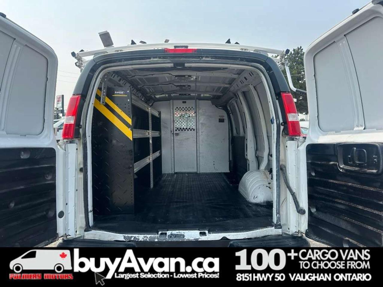 2021 Chevrolet Express 2500 Racks Shelves Divider SAFETY INCLUDED Photo