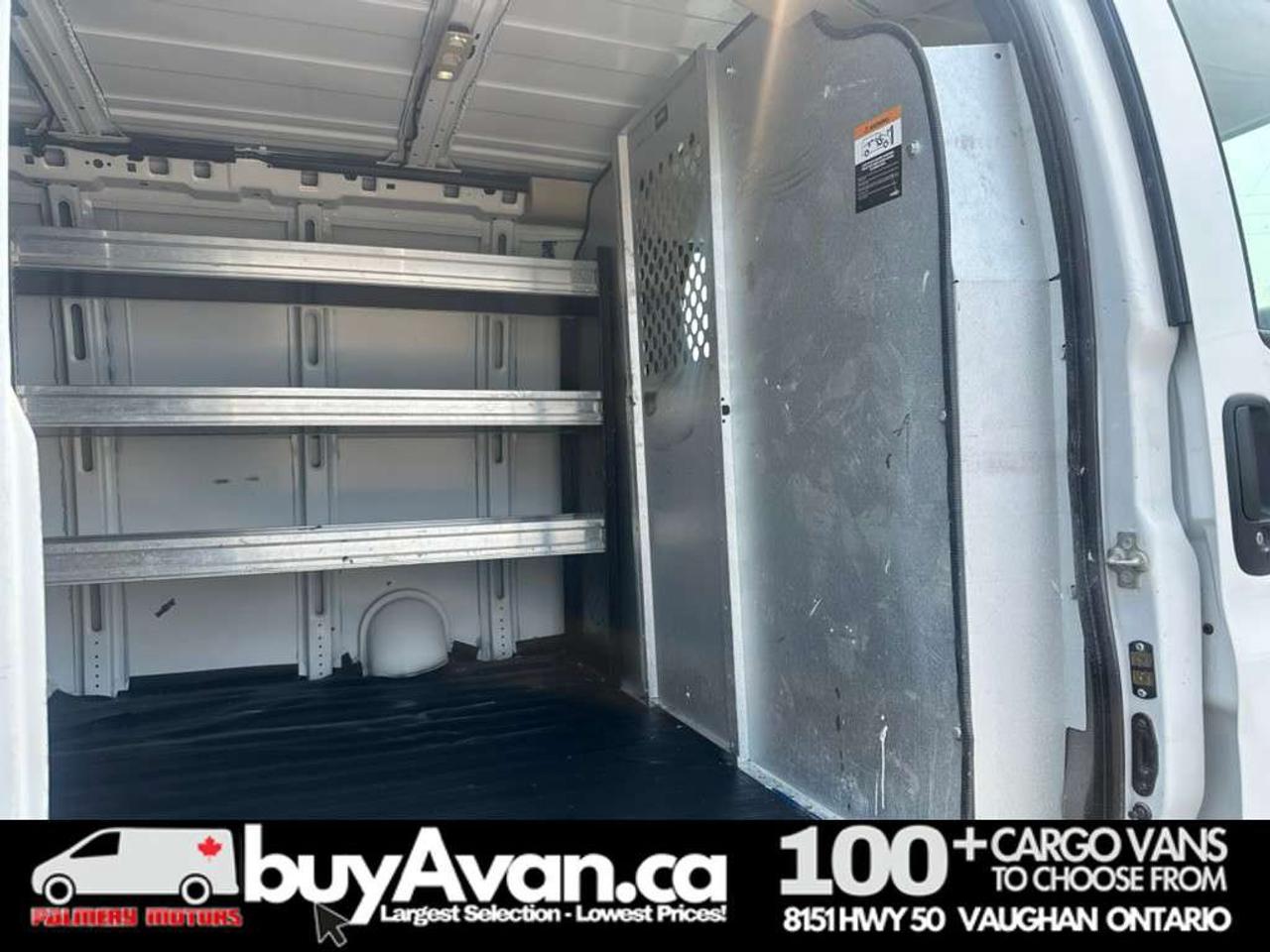 2021 Chevrolet Express 2500 Racks Shelves Divider SAFETY INCLUDED Photo