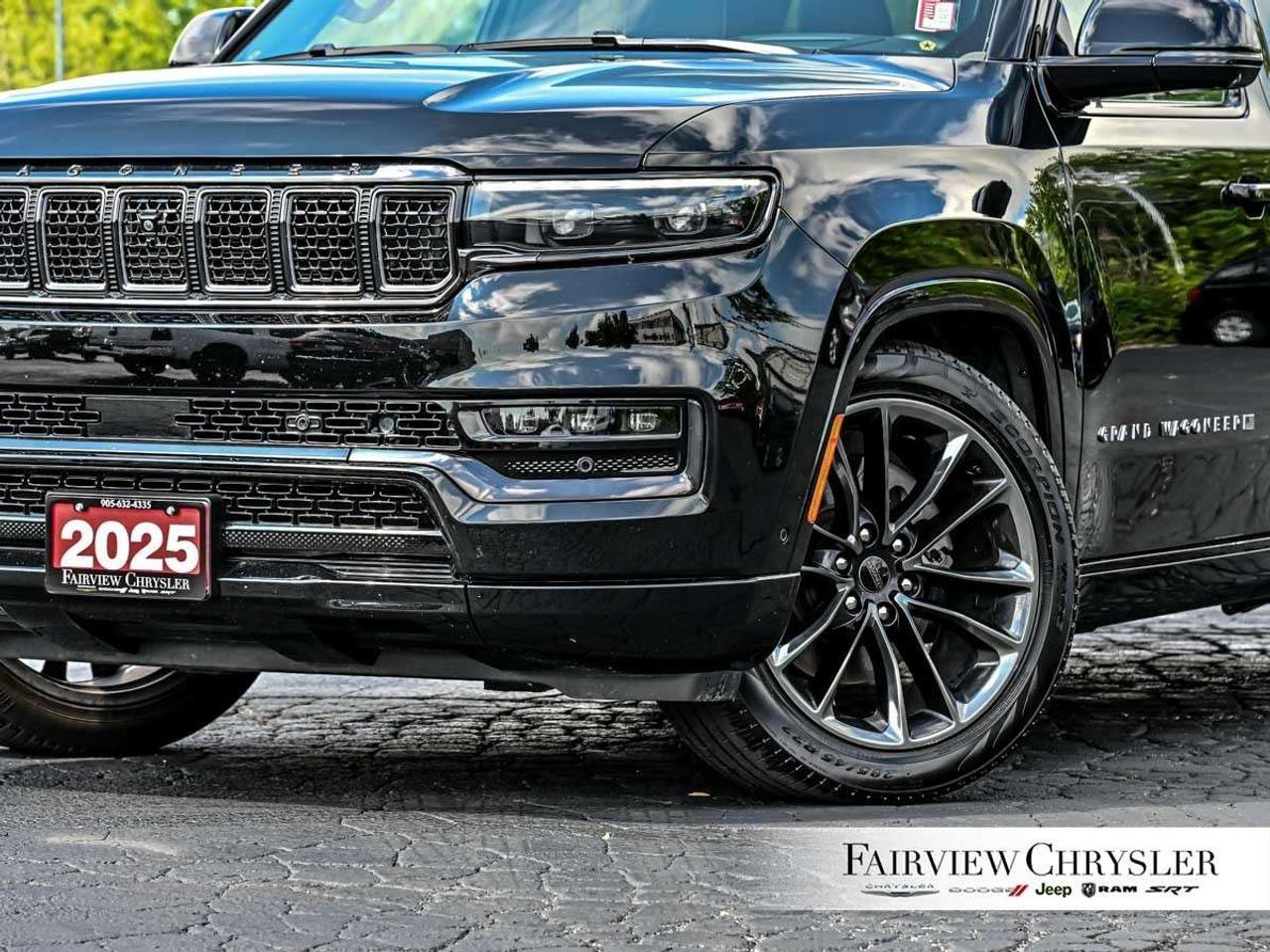 2025 Jeep Grand Wagoneer Series II Obsidian 4x4 OBSIDIAN   PANO ROOF   360 CAMERA   NIGHT VISION   BLIND SPOT   POWER BOARDS   NIGHT VISION   CARP Photo