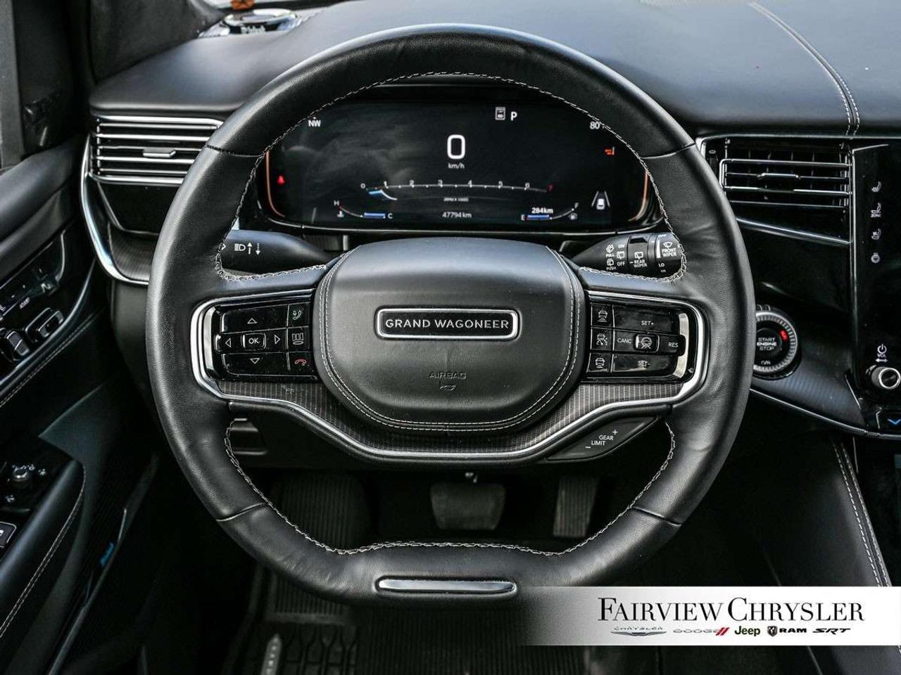 2025 Jeep Grand Wagoneer Series II Obsidian 4x4 OBSIDIAN   PANO ROOF   360 CAMERA   NIGHT VISION   BLIND SPOT   POWER BOARDS   NIGHT VISION   CARP Photo