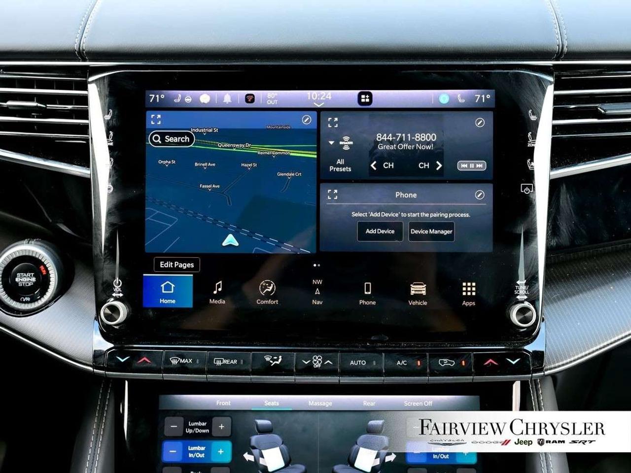 2025 Jeep Grand Wagoneer Series II Obsidian 4x4 OBSIDIAN   PANO ROOF   360 CAMERA   NIGHT VISION   BLIND SPOT   POWER BOARDS   NIGHT VISION   CARP Photo