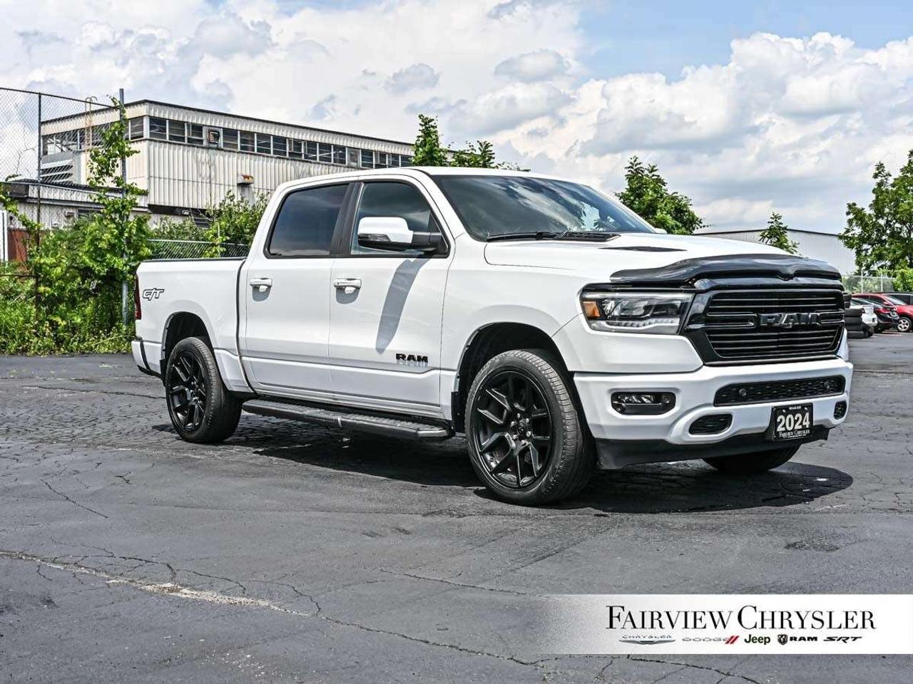 2024 RAM 1500 Sport 4x4 Crew Cab 5'7 Box G/T PACKAGE   CARPLAY   PANO ROOF   NIGHT EDITION   MOPAR COLD AIR INTAKE   ADVANCED SAFETY Photo