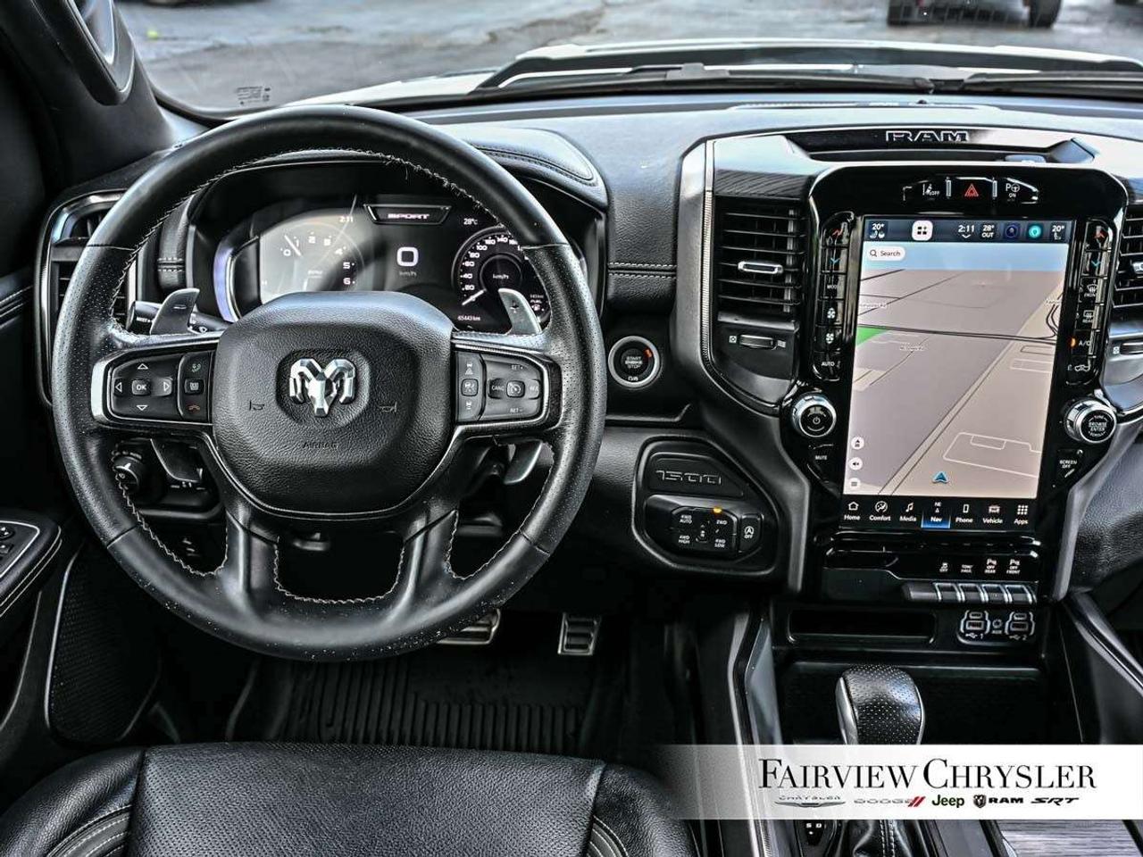2024 RAM 1500 Sport 4x4 Crew Cab 5'7 Box G/T PACKAGE   CARPLAY   PANO ROOF   NIGHT EDITION   MOPAR COLD AIR INTAKE   ADVANCED SAFETY Photo