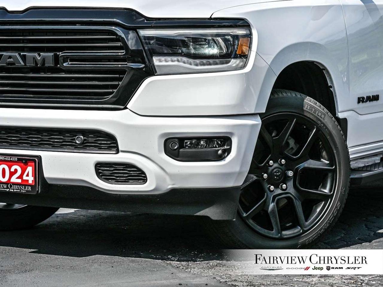 2024 RAM 1500 Sport 4x4 Crew Cab 5'7 Box NIGHT EDITION   5.7L HEMI   REMOTE START   LEATHER   HEATED SEATS   REMOTE START Photo