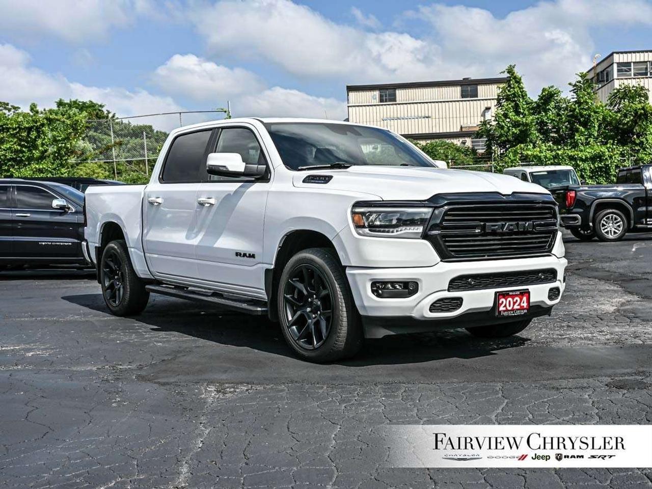 2024 RAM 1500 Sport 4x4 Crew Cab 5'7 Box NIGHT EDITION   5.7L HEMI   REMOTE START   LEATHER   HEATED SEATS   REMOTE START Photo