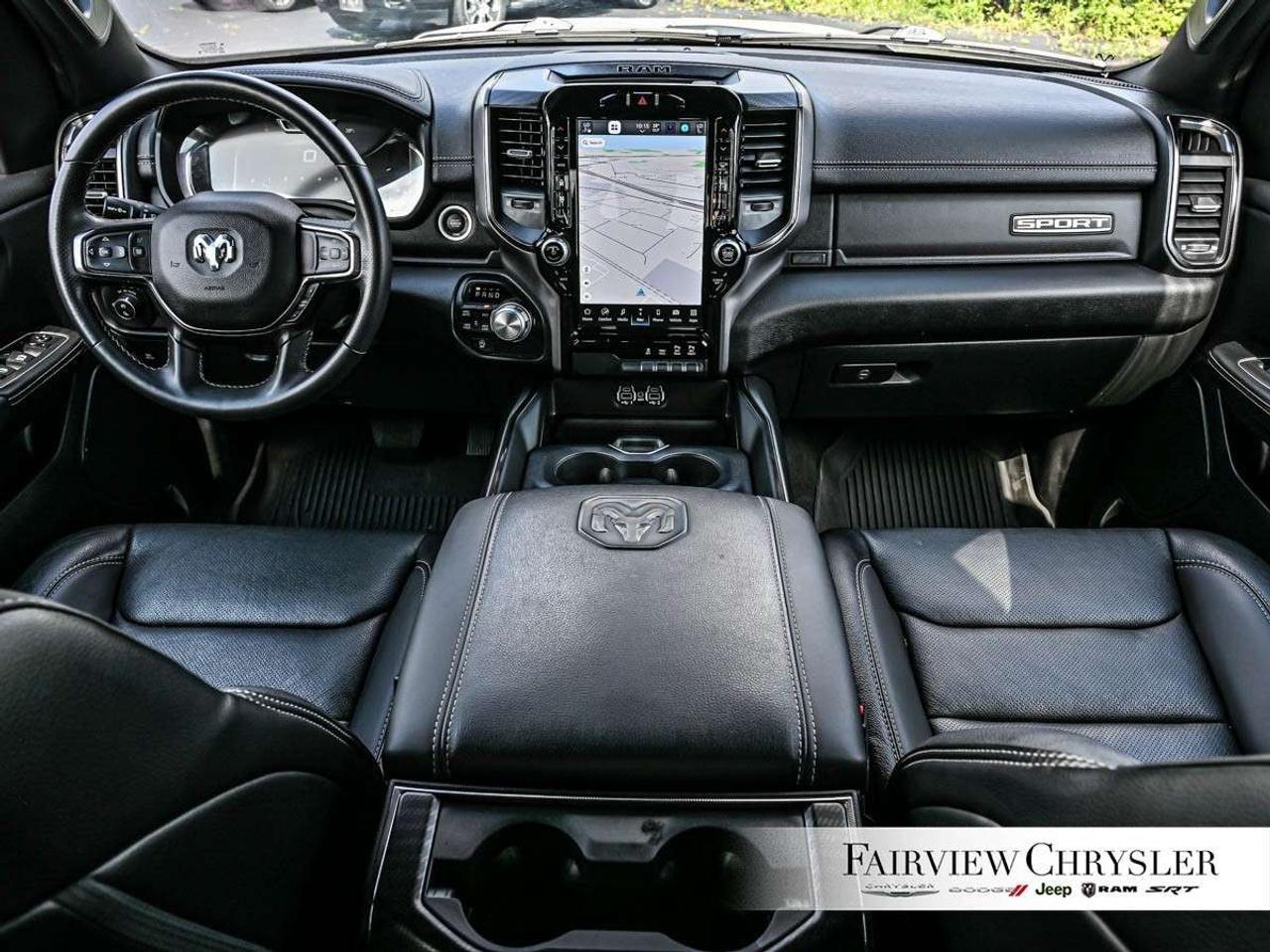 2024 RAM 1500 Sport 4x4 Crew Cab 5'7 Box NIGHT EDITION   5.7L HEMI   REMOTE START   LEATHER   HEATED SEATS   REMOTE START Photo