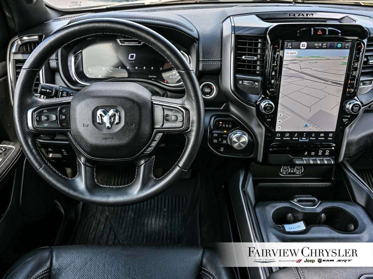 2024 RAM 1500 Sport 4x4 Crew Cab 5'7 Box NIGHT EDITION   5.7L HEMI   REMOTE START   LEATHER   HEATED SEATS   REMOTE START Photo