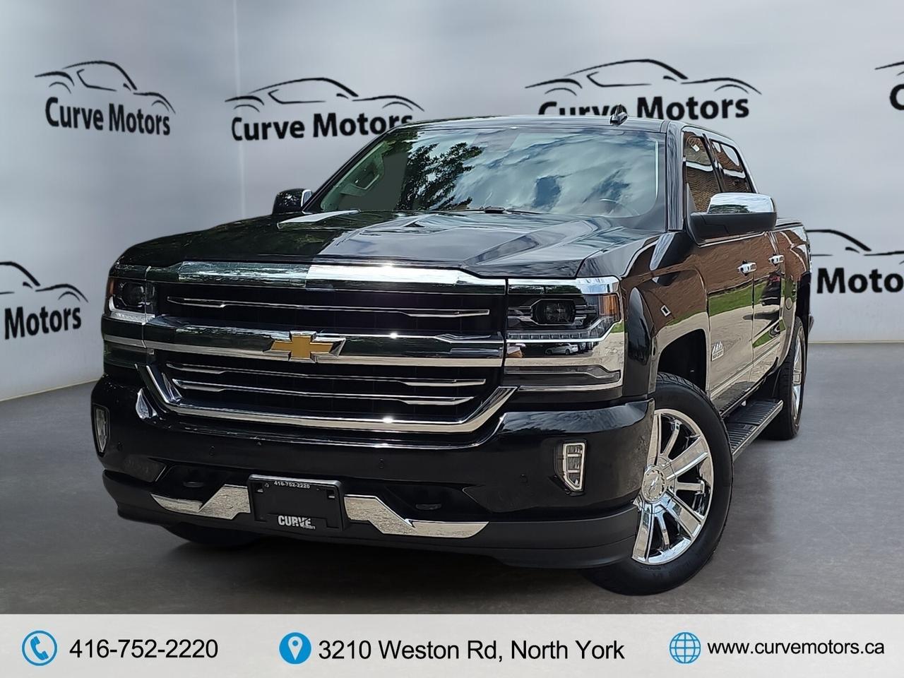 2017 Chevrolet Silverado 1500 4WD Crew Cab 143.5 High Country * SUNROOF / NAVIGA Photo