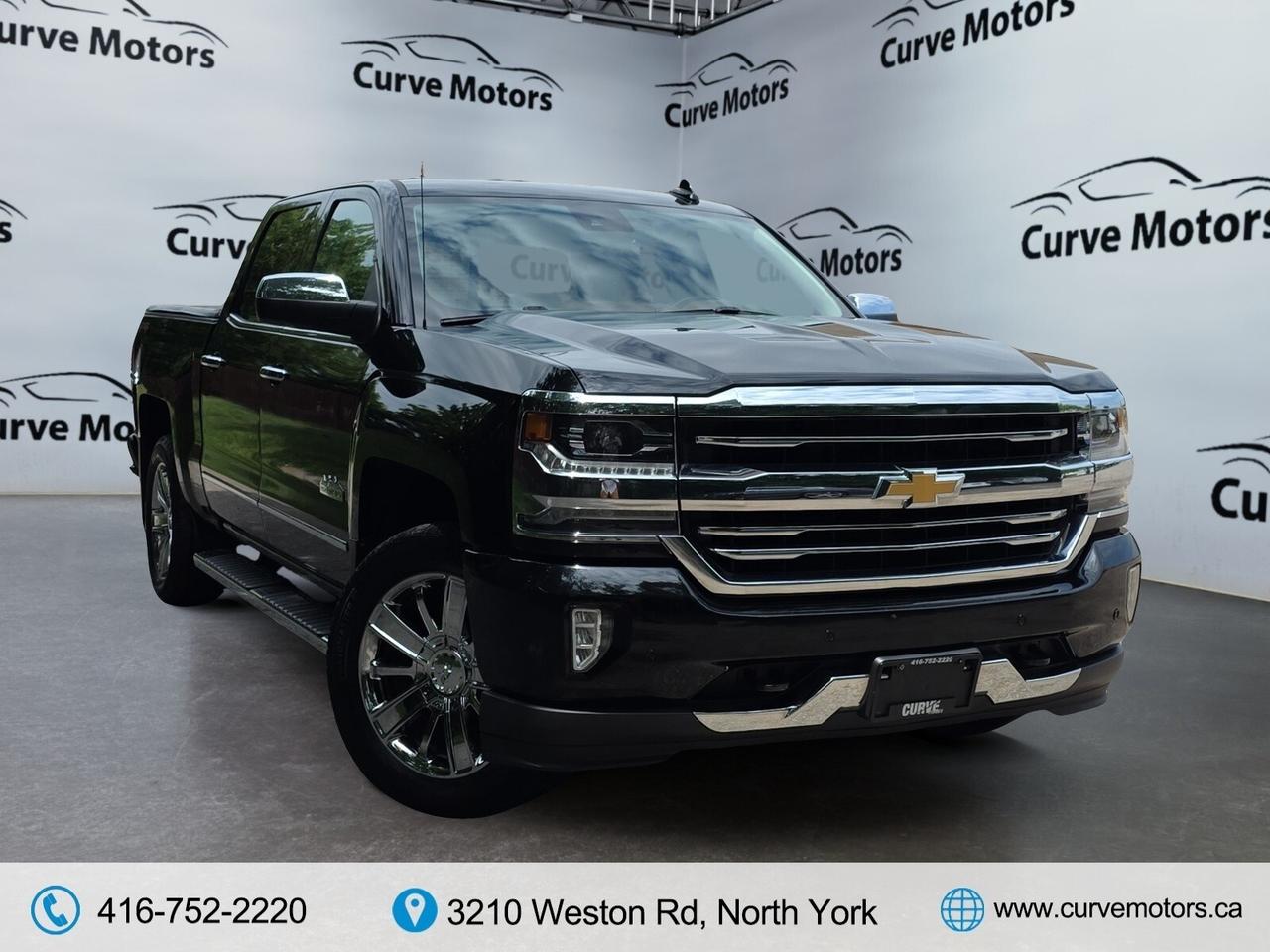 2017 Chevrolet Silverado 1500 4WD Crew Cab 143.5 High Country * SUNROOF / NAVIGA Photo0
