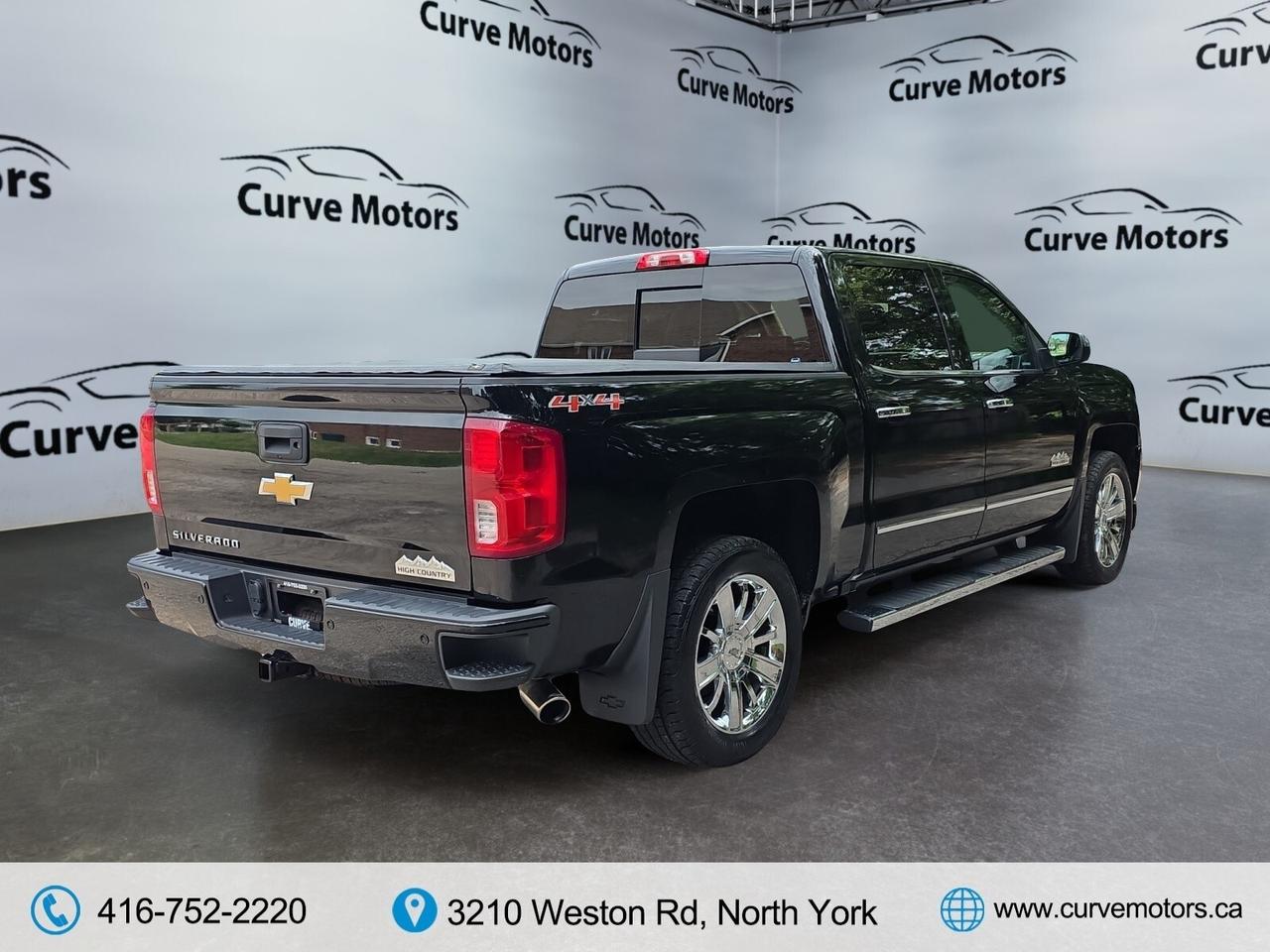 2017 Chevrolet Silverado 1500 4WD Crew Cab 143.5 High Country * SUNROOF / NAVIGA Photo