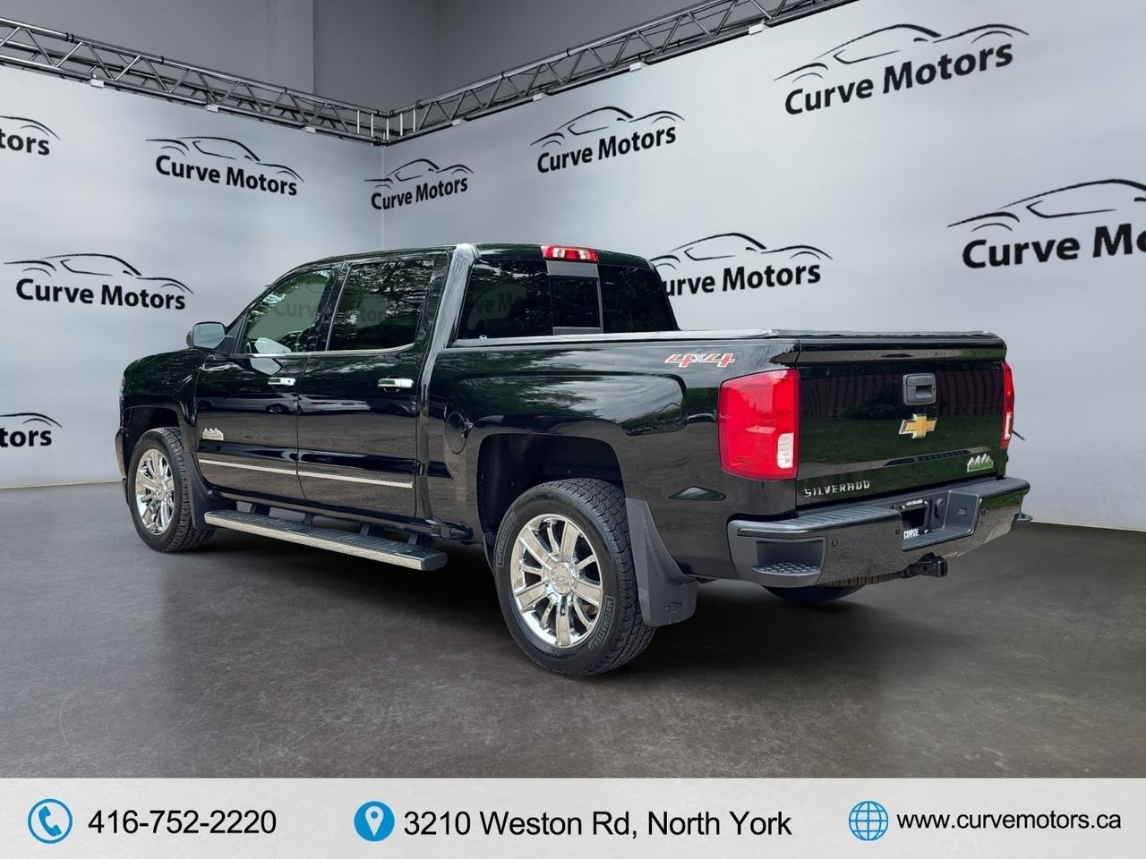 2017 Chevrolet Silverado 1500 4WD Crew Cab 143.5 High Country * SUNROOF / NAVIGA Photo