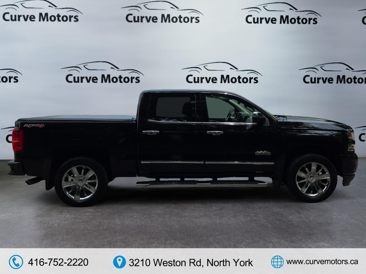 2017 Chevrolet Silverado 1500 4WD Crew Cab 143.5 High Country * SUNROOF / NAVIGA Photo
