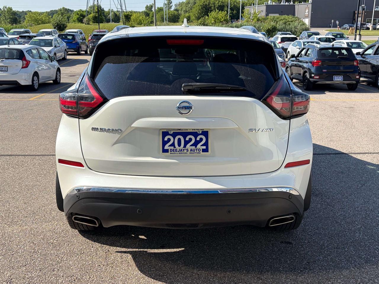2022 Nissan Murano SV AWD Panoramic Roof   Navigation Photo