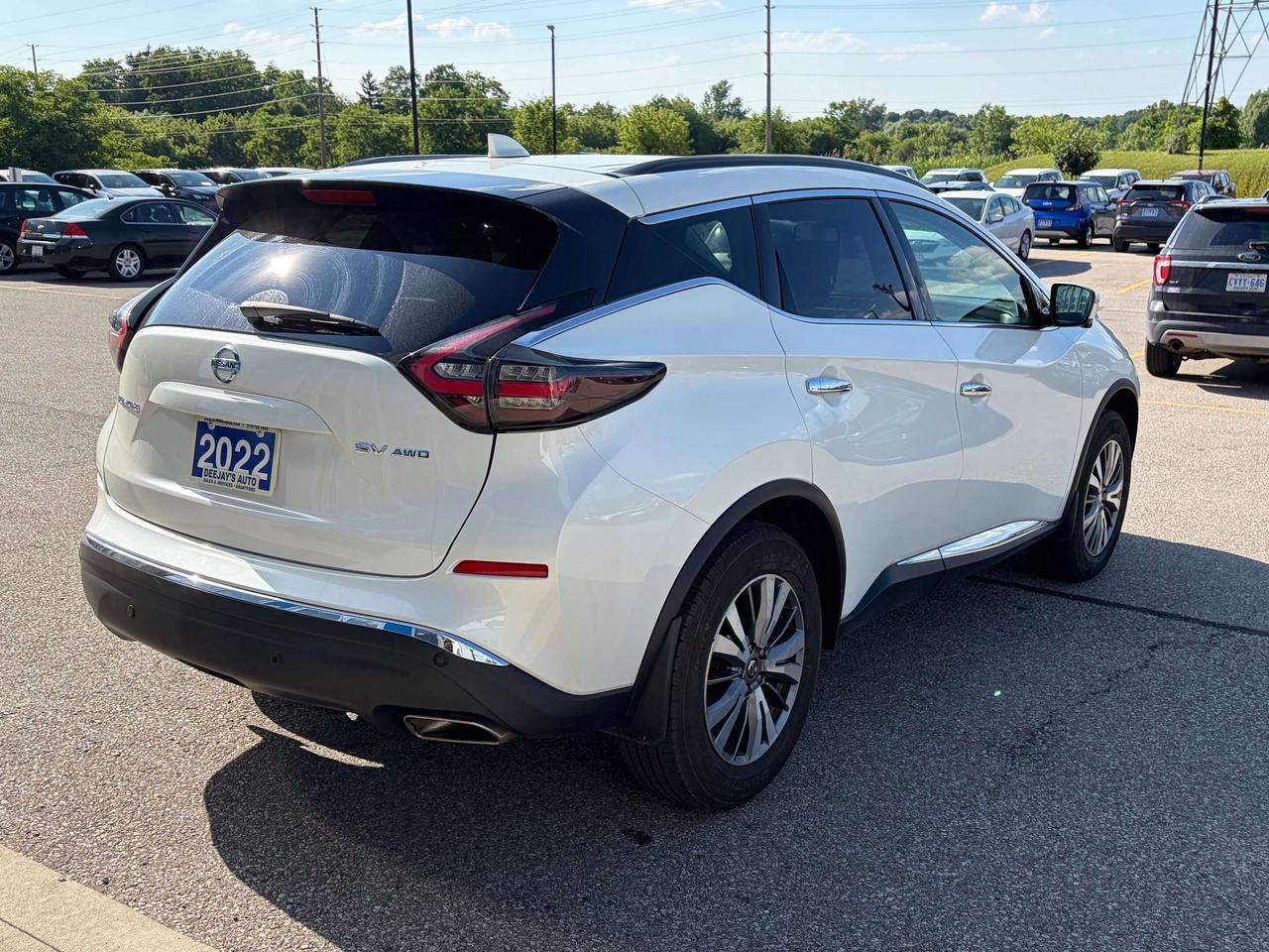 2022 Nissan Murano SV AWD Panoramic Roof   Navigation Photo