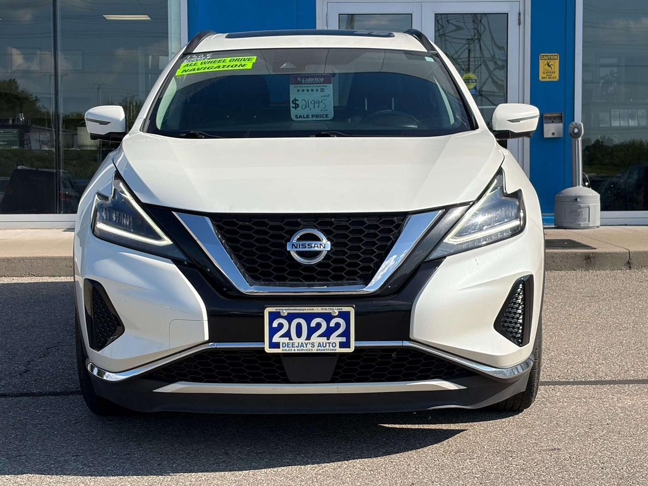 2022 Nissan Murano SV AWD Panoramic Roof   Navigation Photo