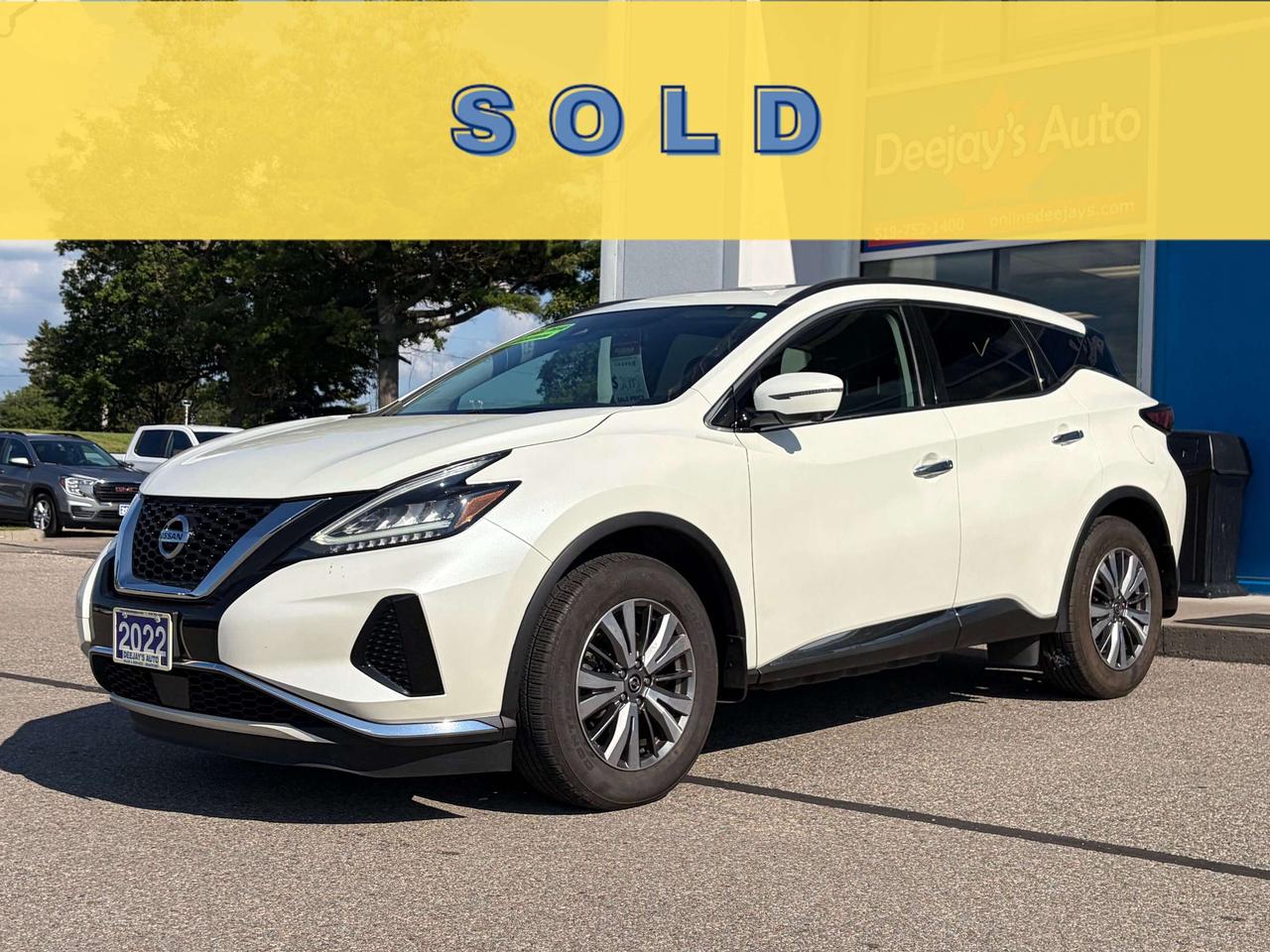 2022 Nissan Murano SV AWD Panoramic Roof   Navigation Photo