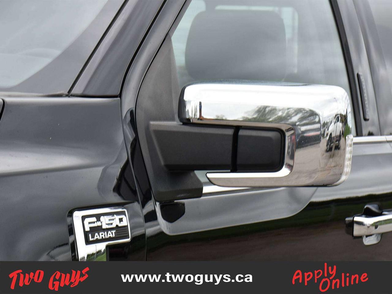 2022 Ford F-150 Lariat 2.7L Crew 4x4   Lthr   Nav   Chrome Pkg Photo2