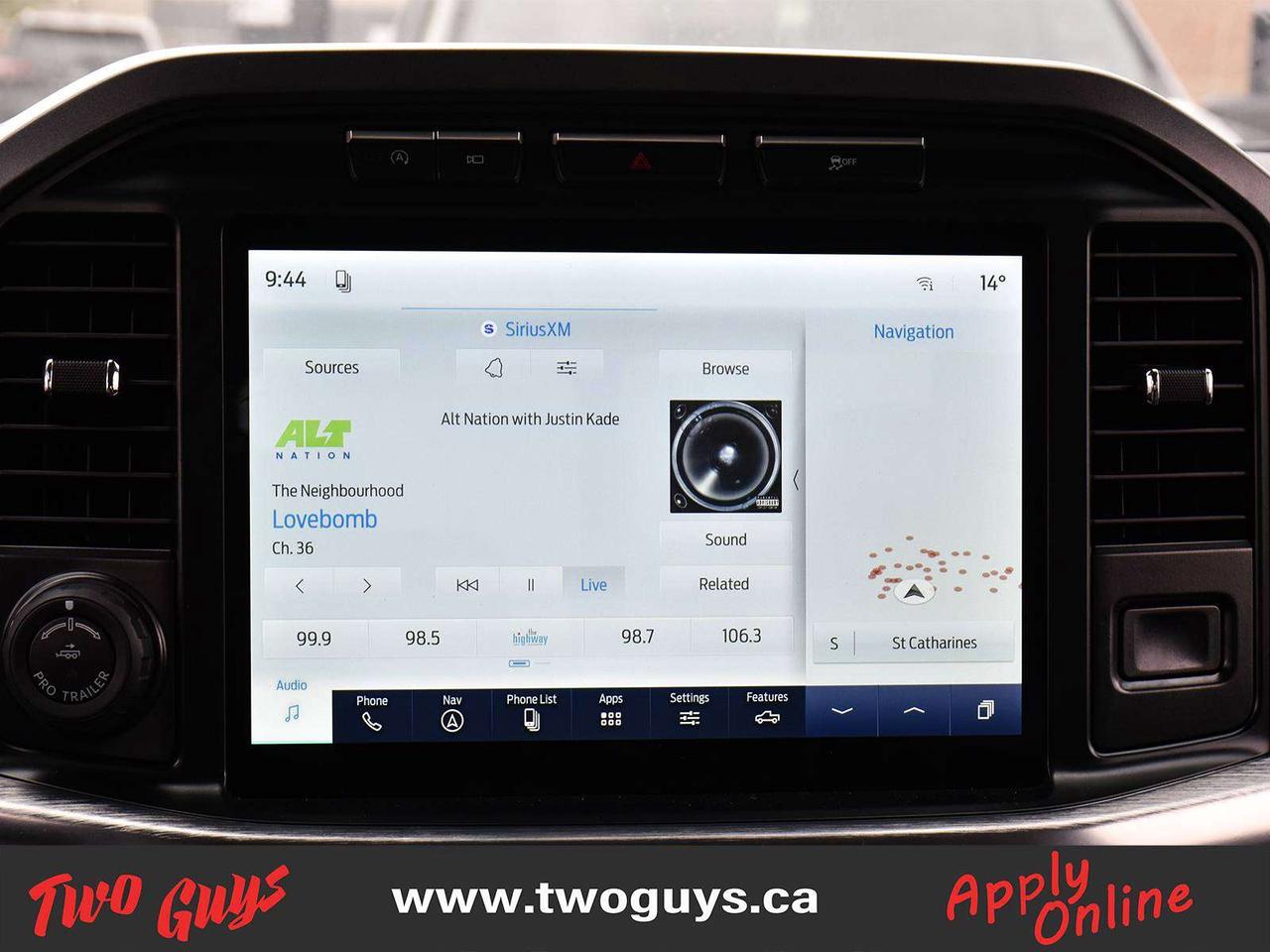 2022 Ford F-150 Lariat 2.7L Crew 4x4   Lthr   Nav   Chrome Pkg Photo