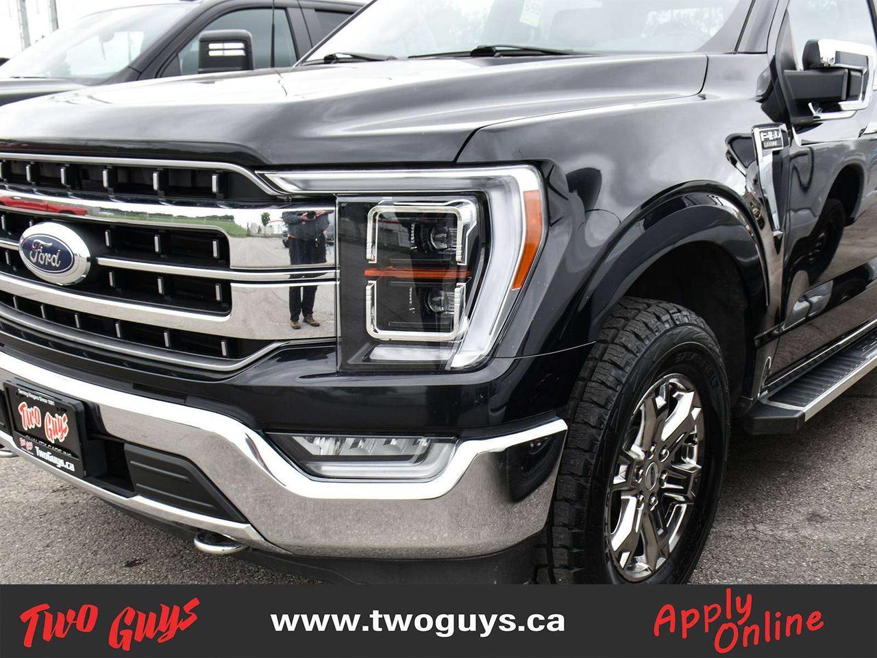 2022 Ford F-150 Lariat 2.7L Crew 4x4   Lthr   Nav   Chrome Pkg Photo