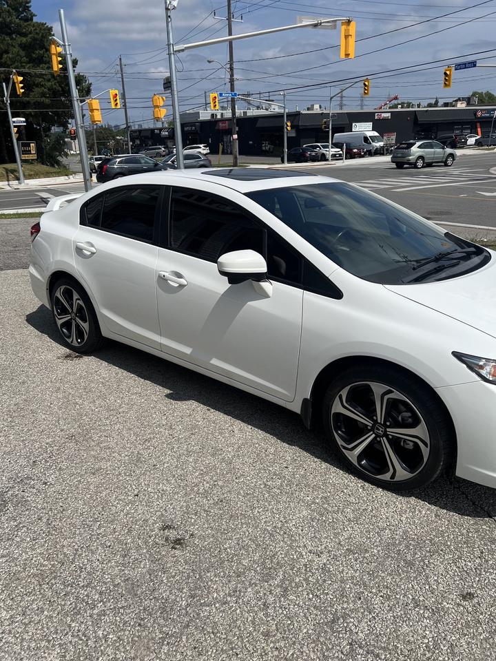 2014 Honda Civic Sedan 4dr Man Si navigation sunroof backup camera Photo