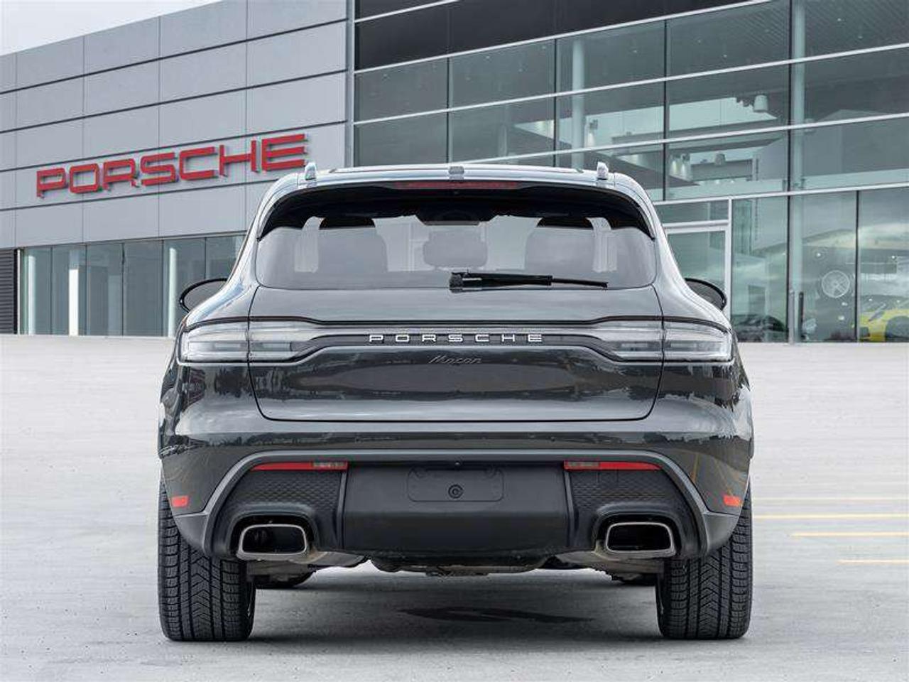 2026 Porsche Macan AWD Premium Pkg Plus 20 Macan S Wheels in Highly Polished Dark Titanium Surround View  Clear LED Ta Photo