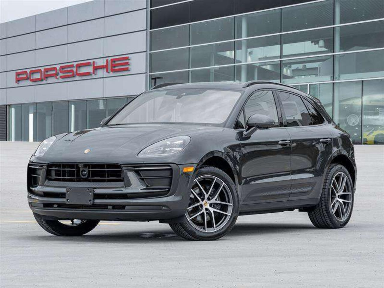 2026 Porsche Macan AWD Premium Pkg Plus 20 Macan S Wheels in Highly Polished Dark Titanium Surround View  Clear LED Ta Photo