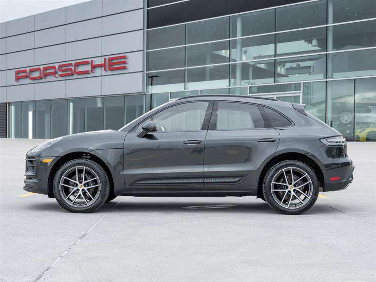 2026 Porsche Macan AWD Premium Pkg Plus 20 Macan S Wheels in Highly Polished Dark Titanium Surround View  Clear LED Ta Photo