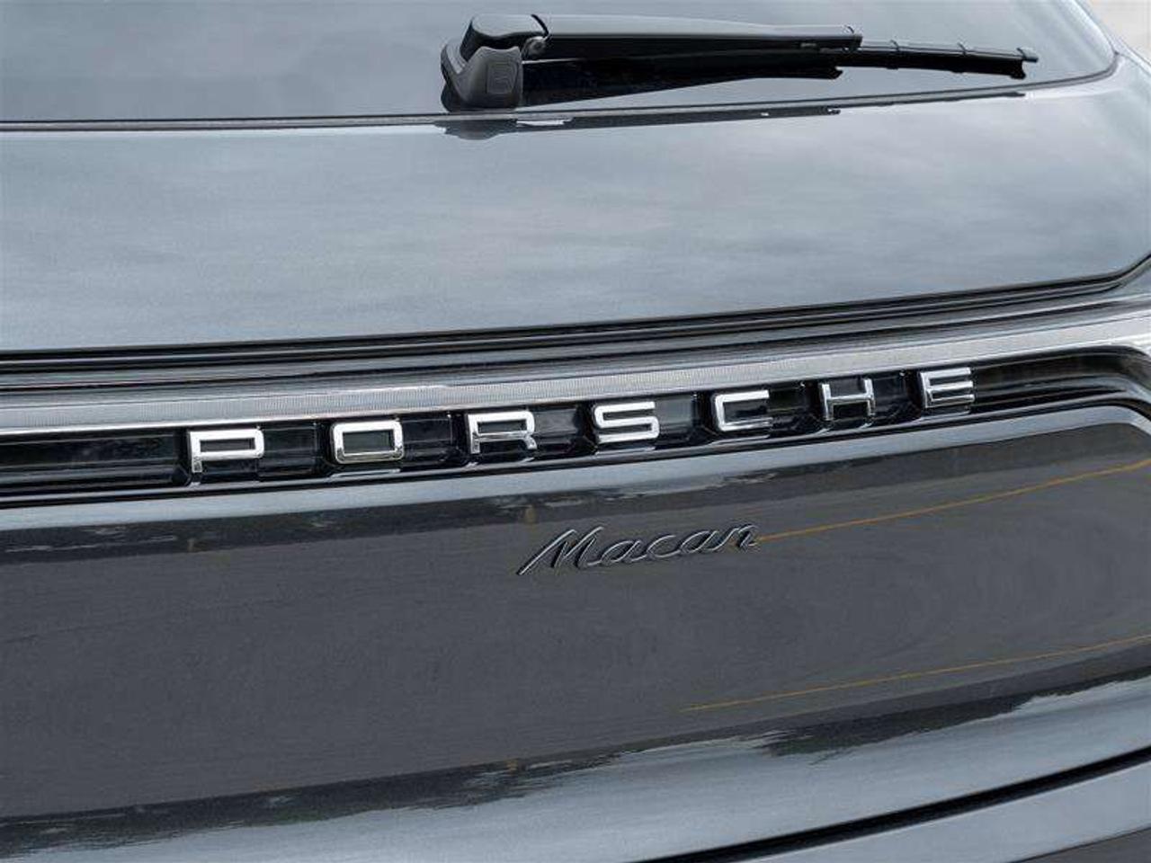 2026 Porsche Macan AWD Premium Pkg Plus 20 Macan S Wheels in Highly Polished Dark Titanium Surround View  Clear LED Ta Photo